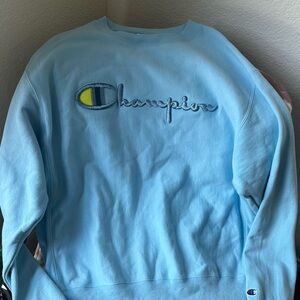 Blue Champion Oversized Pullover